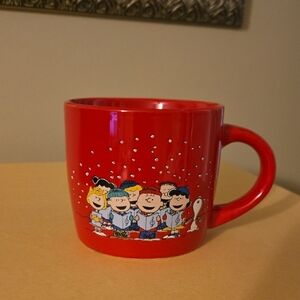 Peanuts Christmas Caroling Character Mug